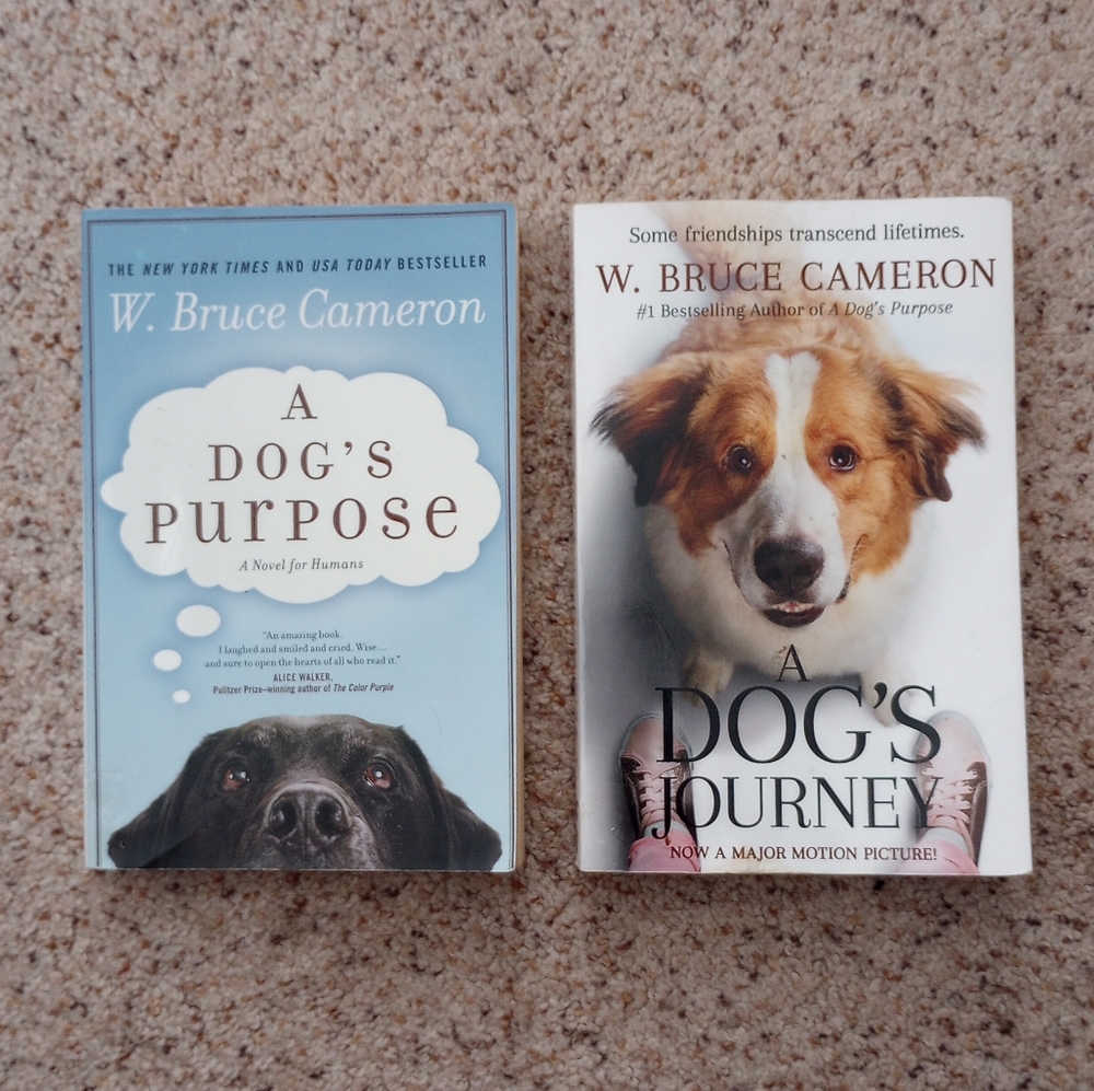 A Dog's Purpose & A Dog's Journey by W. Bruce Cameron Books